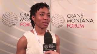 Interview of Mrs Zanetor Agyeman Rawlings  Crans Montana Forum [upl. by Keryt]