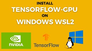 How to Install TensorFlow GPU in Windows WSL2  Install Anaconda in WSL2  Using WSL for TensorFlow [upl. by Ssilb]