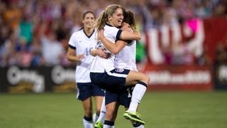 WNT vs Mexico Morgan Brian Goal  Sept 3 2013 [upl. by Cleres922]