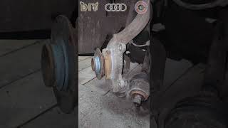 DIY Audi A6 C6 Radlager vorne tauschen Teil 3 mechanic automobile diy audi [upl. by Greenwood]