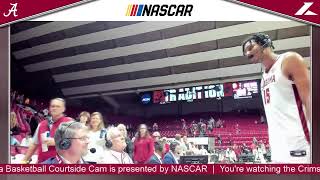 Alabama Basketball vs Mercer Live Courtside Cam  November 17th [upl. by Beverly]