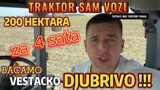 TRAKTOR SAM VOZI 200 HEKTARA ZA SAMO 4 SATA [upl. by Ivey]