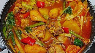 Chicken Pochero  Pocherong Manok  Chicken Recipe [upl. by Bohlen]