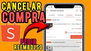 COMO PEDIR REEMBOLSO NA SHOPEE [upl. by Ihab]