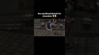 Bro takes chocolate seriously😭 bully rockstar gta gaming trendingshorts gta5 [upl. by Enytnoel832]