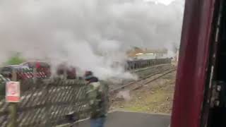 46115 Scots Guardsman passing Kirkby Stephen [upl. by Euqinor]