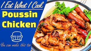 Best Roasted Young Chicken Recipe  Easy Oven Baked Poussin  IEWICOOK [upl. by Sass]