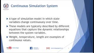 Modeling and Simulation lec3 BSIV Classification of Systems [upl. by Vharat930]