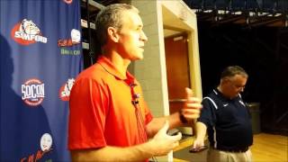 Samford basketball media day  Mike Morris [upl. by Lynnea]