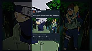 Saved Naruto and Iroka Sensei from forest spies😈 anime naruto narutoshippuden kakashi shorts [upl. by Bremser]