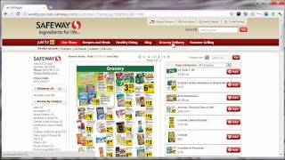 How to use the Safeway website for coupons and deals [upl. by Nacim81]