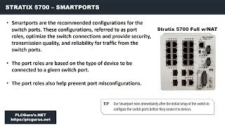 PLCGurusNET  Stratix 5700 Smartports [upl. by Izabel468]