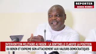 INTERVENTION MILITAIRE AU NIGER  LA SENTINELLE DE LA RÉPUBLIQUE CLARIFIE [upl. by Raynah]