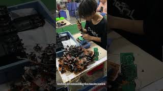 Remote control production line hendee remote helicmax drone automobile shorts [upl. by Ballman356]