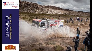 TATRA BUGGYRA RACING on DAKAR 2018  Stage 6 [upl. by Gnouh]