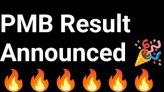 Paramedical Result Announced 2023 l 1st Paramedical result l PMB Result Updates Karnataka 2023 [upl. by Edholm]