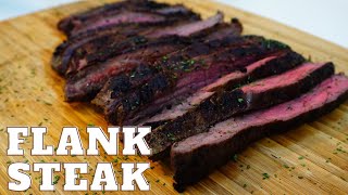 Grilled Flank Steak  Marinade and Grilled [upl. by Eiliab378]