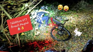 VTT Nocturne Breuil Magné 🔦2024 Téléthon 👌 [upl. by Ativet]