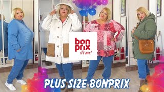 Обзор и примерка одежды из магазина bonprix  Модные вещи для plus size [upl. by Laux568]