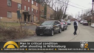 Man in critical condition after Wilkinsburg shooting [upl. by Parsaye]