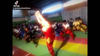 amazing wushu art by mifta wushu and fitness center  BeHealthyStaySafe [upl. by Frierson]