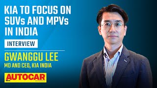 Kia Carnival premium positioning EV9 a tech showcase amp more Gwanggu Lee  Interview Autocar India [upl. by Nessie123]