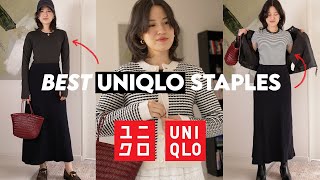 The BEST UNIQLO Staples Ive Worn For YEARS On Repeat 2024 [upl. by Dalohcin627]