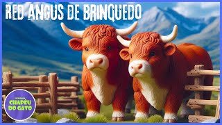 Vacinando os Boizinhos Red Angus na Fazenda [upl. by Nnail]