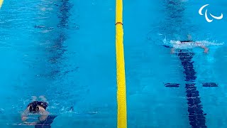 Mens 150m Individual Medley SM4 Final World Para Swimming European Championships Paralympic Games [upl. by Nalac]