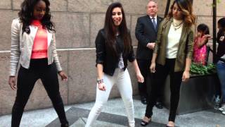 Fifth Harmony teaching Harmonizers how to dance [upl. by Nrek]