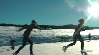 LAuberson patinoire naturelle Gérée par des bénévoles depuis bientôt 100 ans [upl. by Faires565]