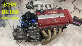 B20Vtec Build Timelapse [upl. by Lorrimor459]