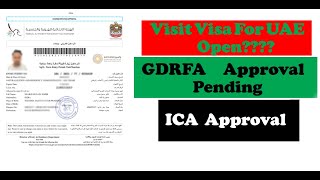 Update about UAE visit visa open GDRFA approval rejected or in process [upl. by Ardnalak]