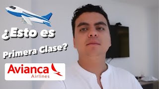 Vuelo PRIMERA CLASE Avianca  Colombia [upl. by Jaymee]