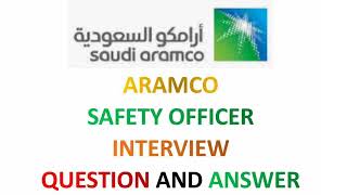 Saudi Aramco safety officer interview questions and answers Part  4 [upl. by Yemiaj522]