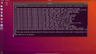 How to setup Glusterfs on Ubuntu 1804 [upl. by Enimaj]