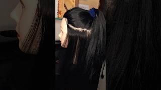 Quick half hair poni hairstyle hairgoals hair hairtutorial [upl. by Lynden]