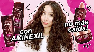 Reseña ELVIVE Caída Resist con AMINEXIL de LOREAL [upl. by Sou]