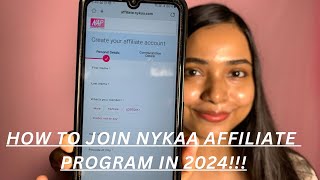 How To Join Nykaa Affilate Program in 2024 [upl. by Lenette]