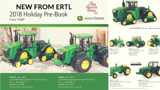 New ERTL 2018 John Deere PreHoliday Catalog [upl. by Camella601]