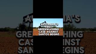 WorldFirst Greenwashing Case Santos NetZero Claims on Trial in Australia ClimateAccountability [upl. by Marlowe]