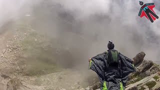 Wingsuit BASE Jumping Brevent France [upl. by Nauqaj996]