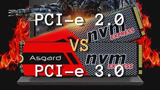 PCIe 20 VS PCIe 30 SSD NVME  Comparação de velocidade em uso [upl. by Introk569]