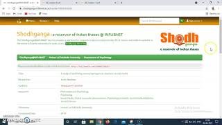 How to collect reviews in Shodhganga [upl. by Halludba]