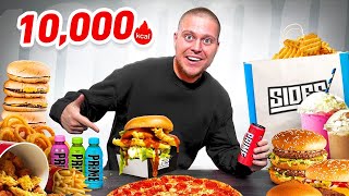 10000 CALORIES Challenge ULTIMATE Cheat Day [upl. by Collbaith222]