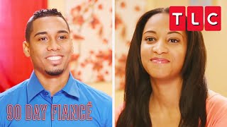 Pedro and Chantel Meet for the First Time in America  90 Day Fiancé  TLC [upl. by Aryk]