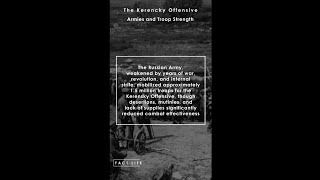 Facts About the Kerensky Offensive in World War 1 Armies amp Troop Strength shorts [upl. by Levesque]