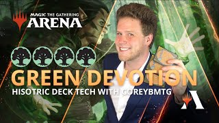 MTG Timeless  Mono Green Devotion Combo  MTG Arena magicthegathering [upl. by Alek]