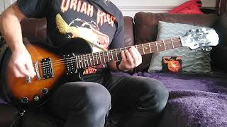 Saltcoats man plays quotReturn To Fantasyquot by Uriah heep Guitar cover uriahheep guitarcover [upl. by Vivi]