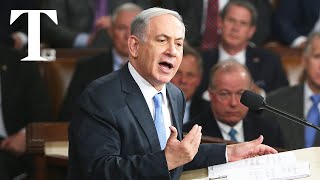 LIVE Benjamin Netanyahu addresses US Congress in Washington [upl. by Eatnoled194]